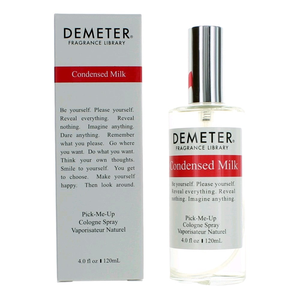 Condensed Milk by Demeter, 4 oz Cologne Spray for Unisex by Demeter