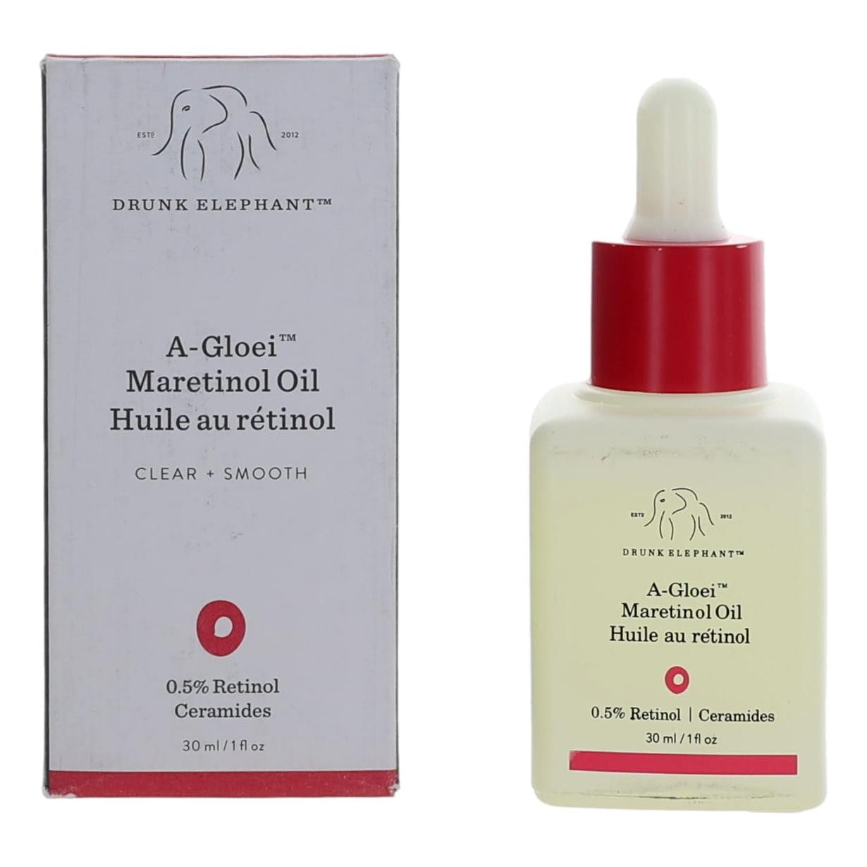 Drunk Elephant A-Gloei Maretinol Oil by Drunk Elephant, 1oz Retinol Oil by Drunk Elephant