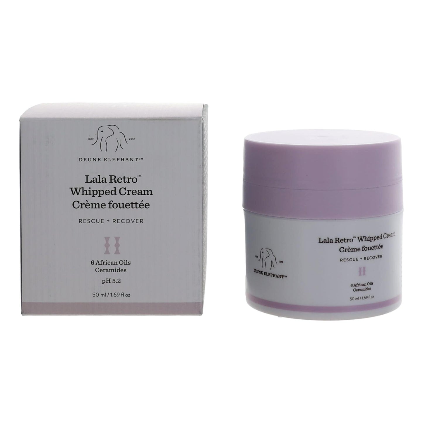 Drunk Elephant Lala Retro Whipped Cream by Drunk Elephant, 1.69oz Moisturizer by Drunk Elephant
