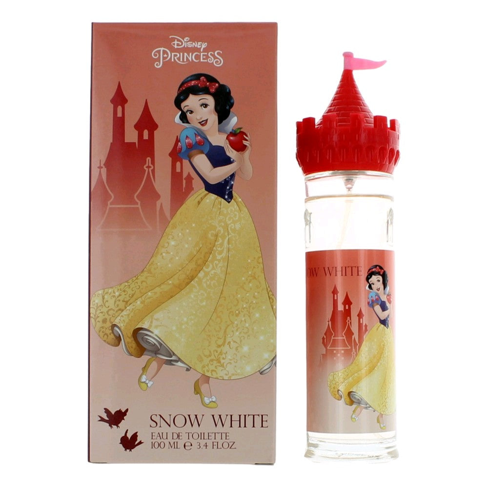 Disney Snow White Castle by Disney Princess, 3.4oz EDT Spray for Girls by Disney