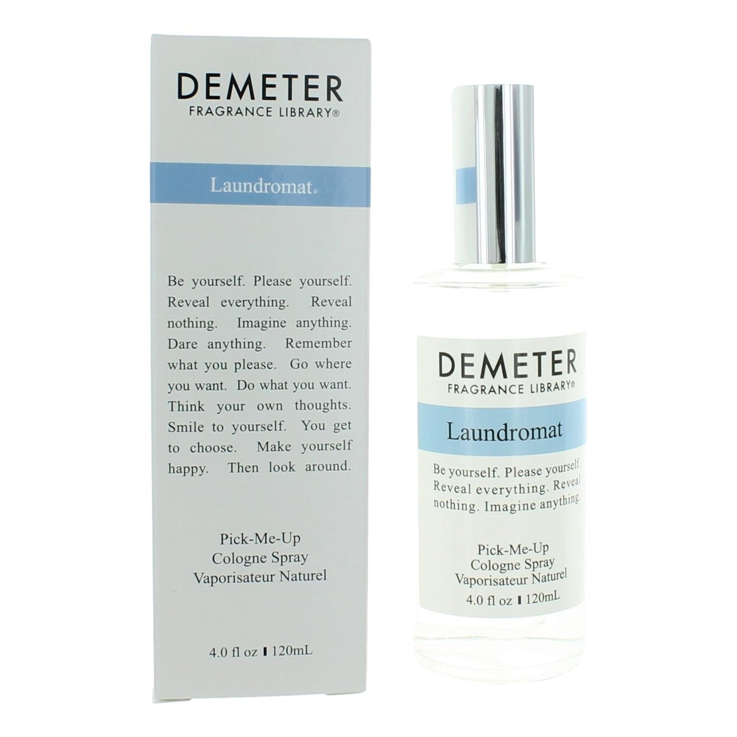 Laundromat by Demeter, 4 oz Pick-Me-Up Cologne Spray for Unisex by Demeter