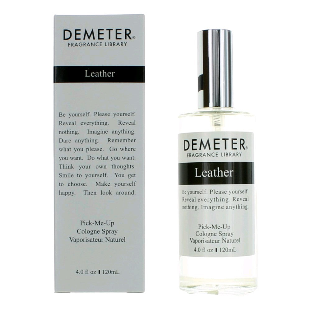 Leather by Demeter, 4 oz Cologne Spray for Men by Demeter