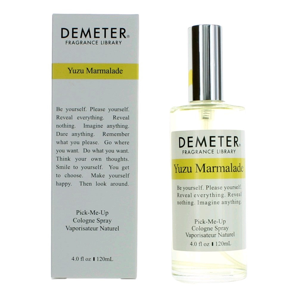 Yuzu Marmalade by Demeter, 4 oz Cologne Spray for Unisex by Demeter