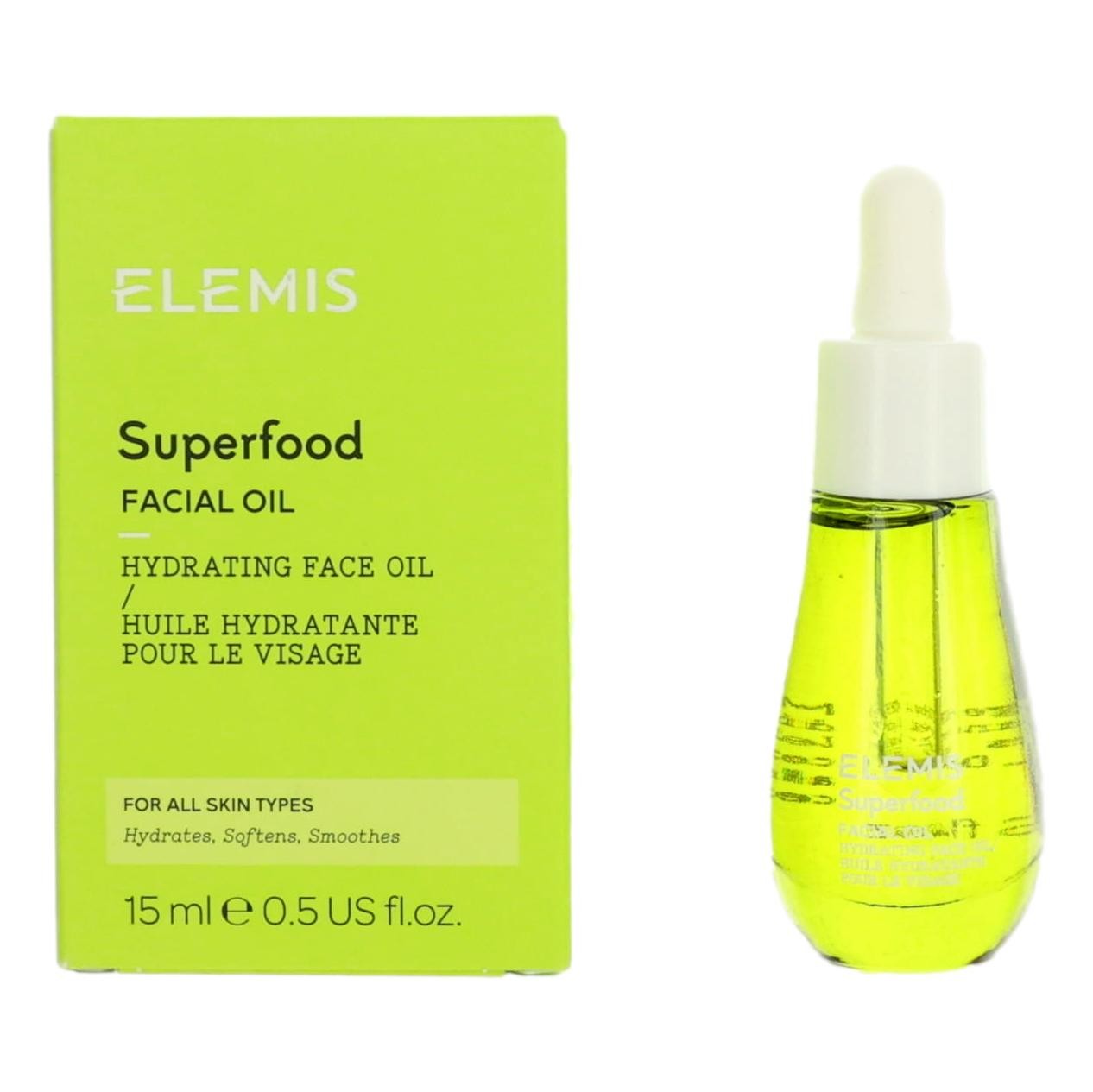 Elemis Superfood Facial Oil by Elemis, 0.5 oz Hydrating Face Oil by Elemis