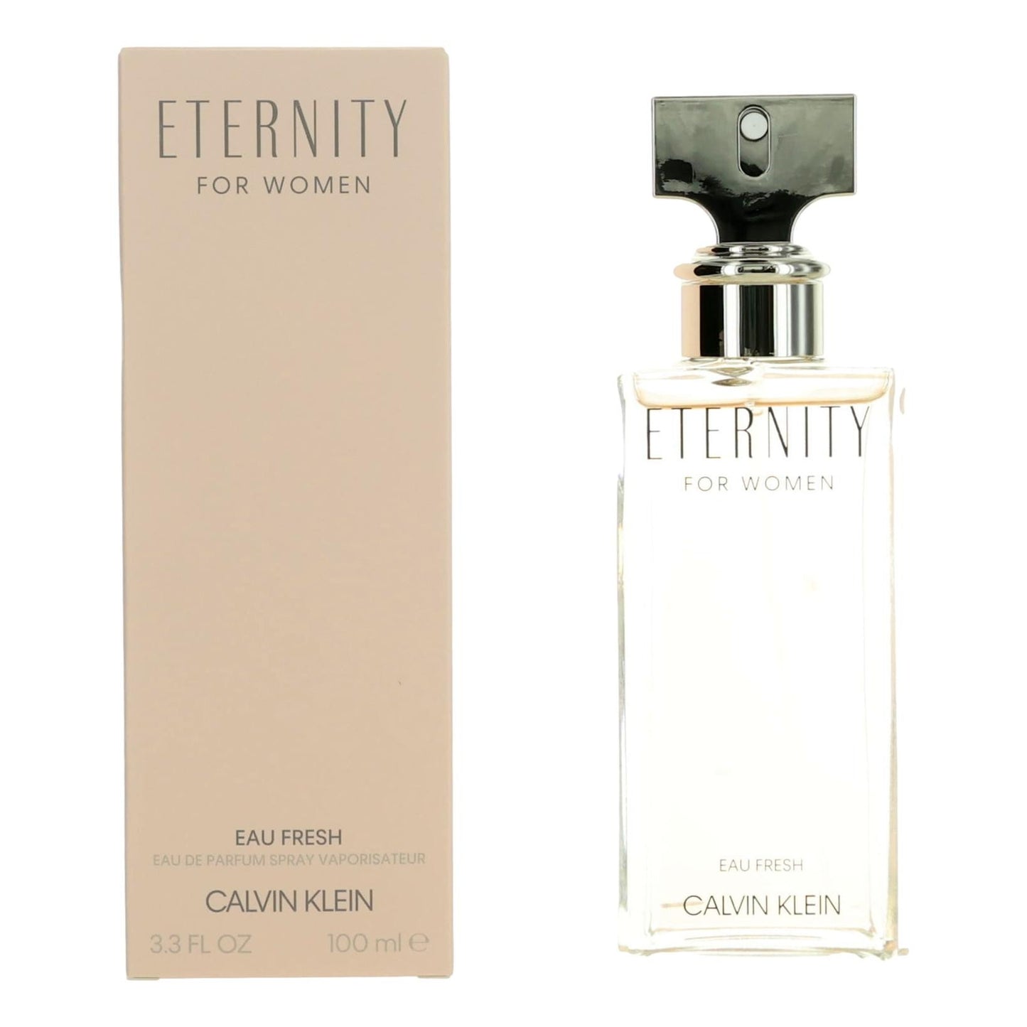 Eternity Eau Fresh by Calvin Klein, 3.3 oz EDP Spray for Women by Calvin Klein