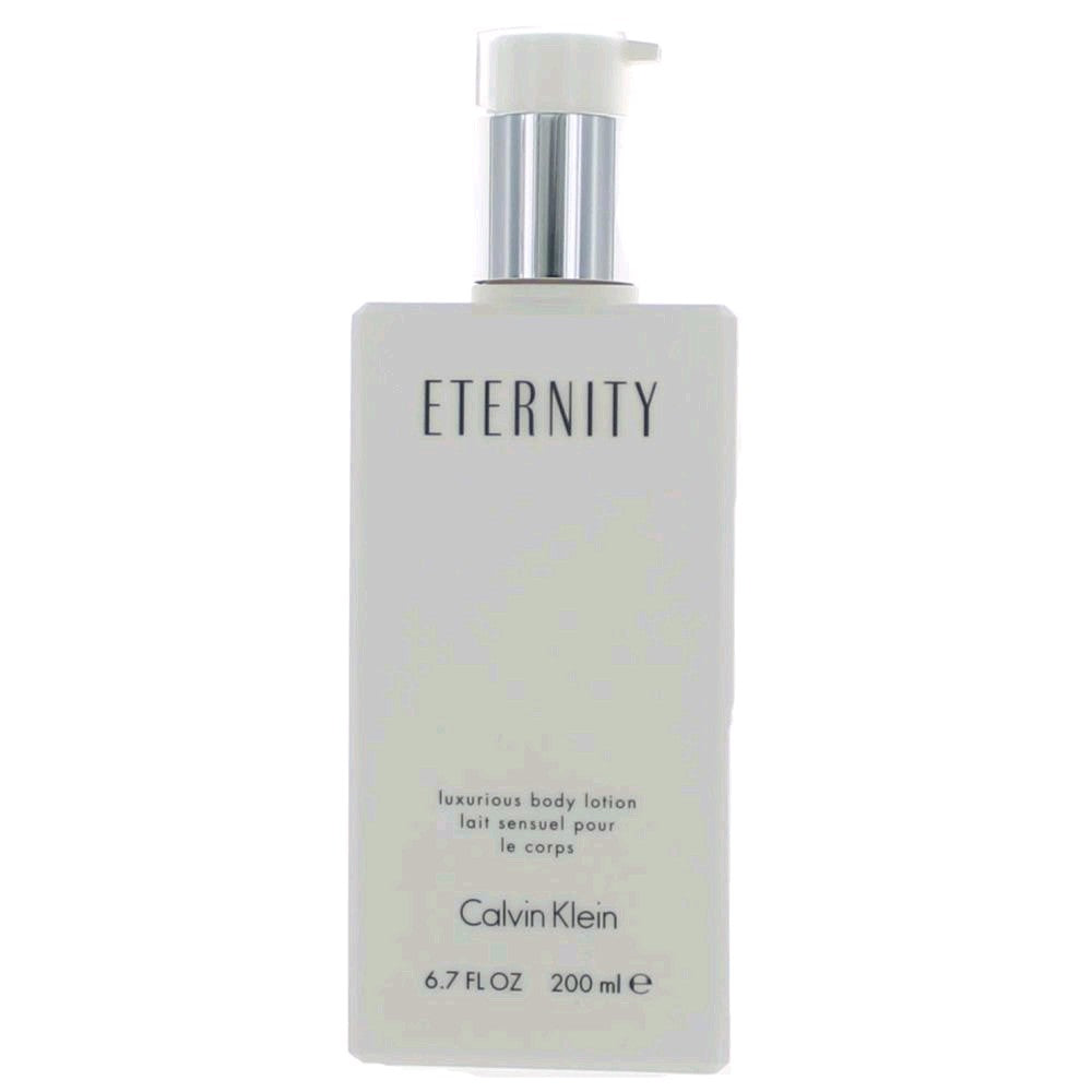Eternity by Calvin Klein, 6.7 oz Body Lotion for Women with Pump by Calvin Klein