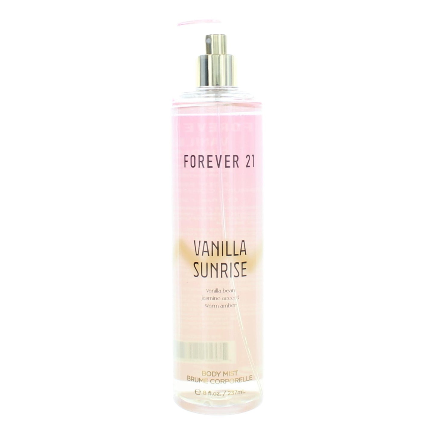 Forever 21 Vanilla Sunrise by Forever 21, 8 oz Body Mist for Women by Forever 21