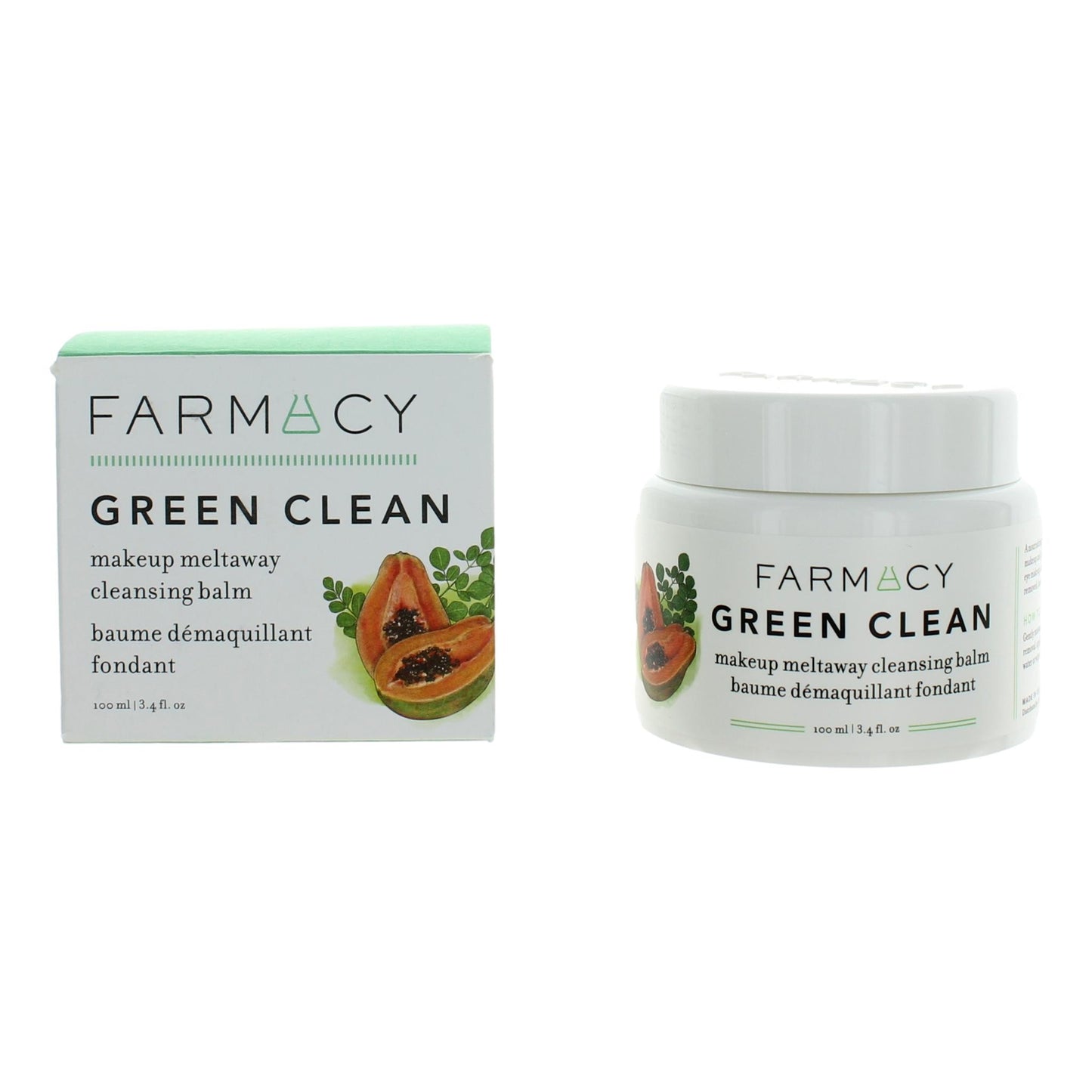 Farmacy Green Clean by Farmacy, 3.4oz Makeup Meltaway Cleansing Balm 0. by Farmacy