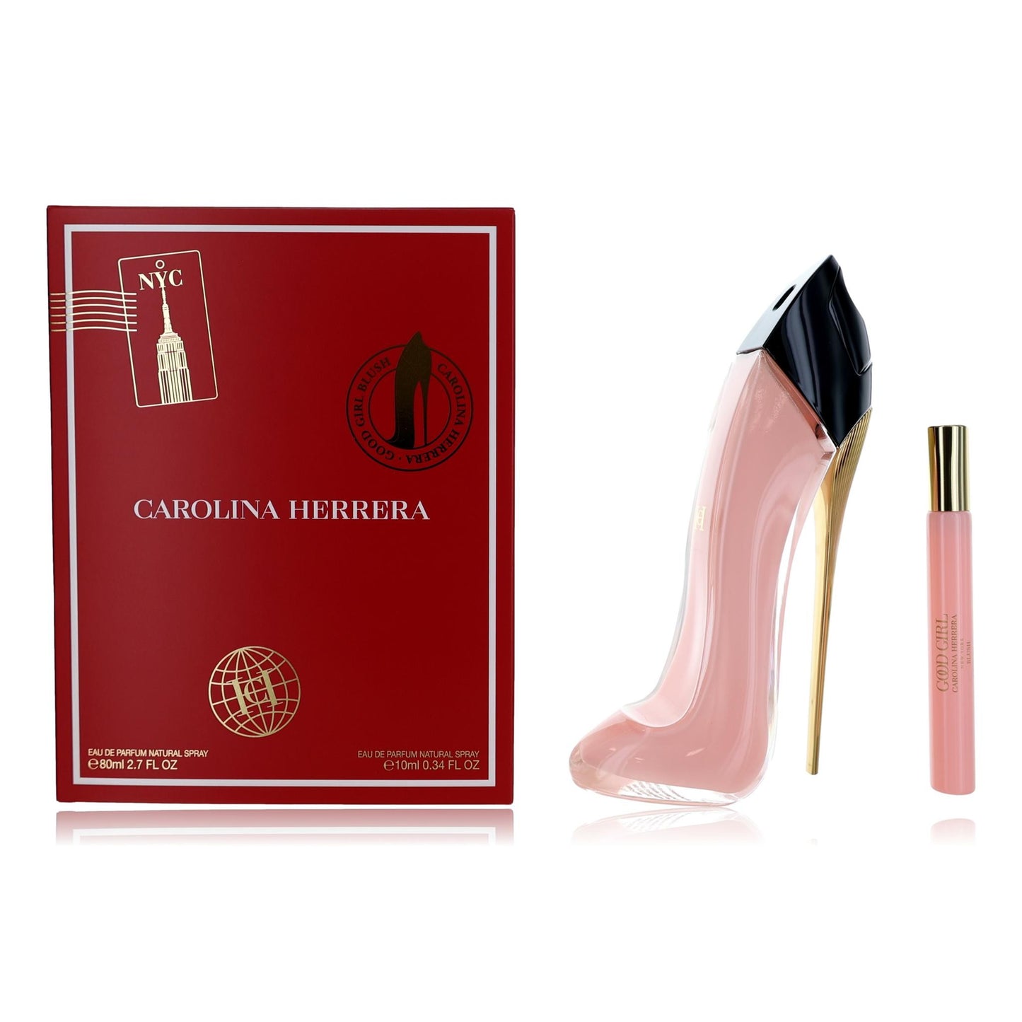 Good Girl Blush by Carolina Herrera, 2 Piece Gift Set for Women by Carolina Herrera