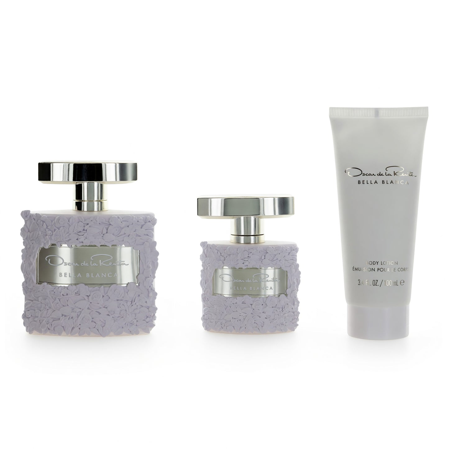 Bella Blanca by Oscar De La Renta, 3 Piece Gift Set for Women by Oscar De La Renta