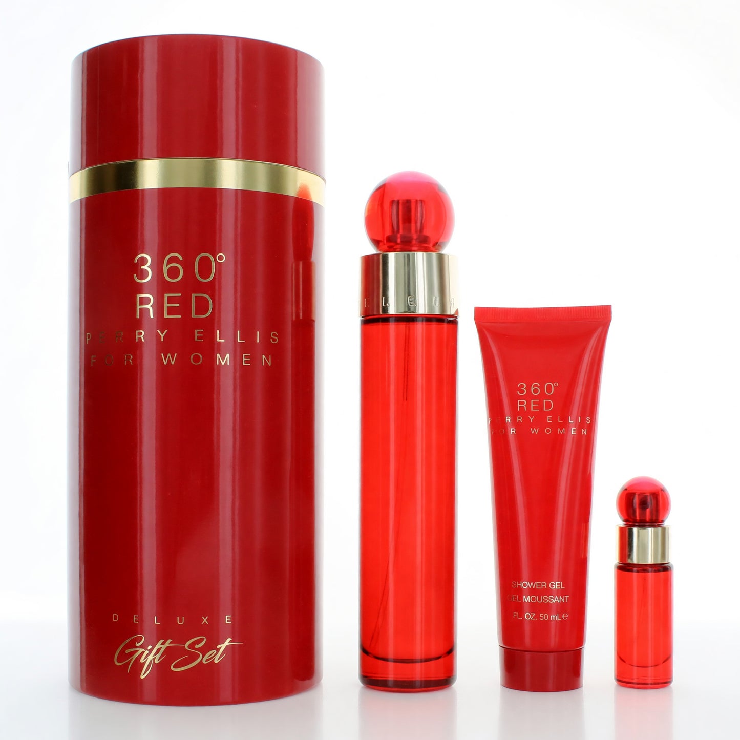 Perry Ellis 360 Red by Perry Ellis, 3 Piece Set for Women by Perry Ellis