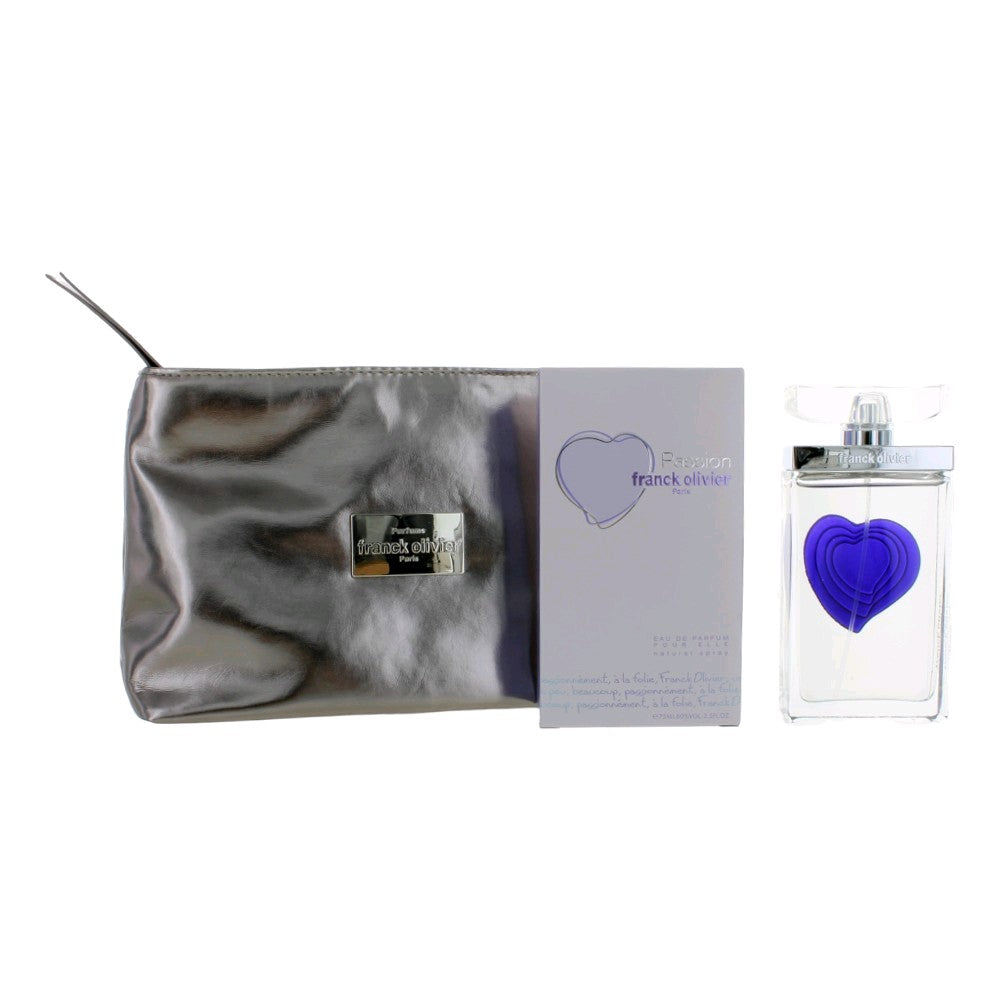 Passion by Franck Olivier, 2 Piece Gift Set for Women by Franck Olivier