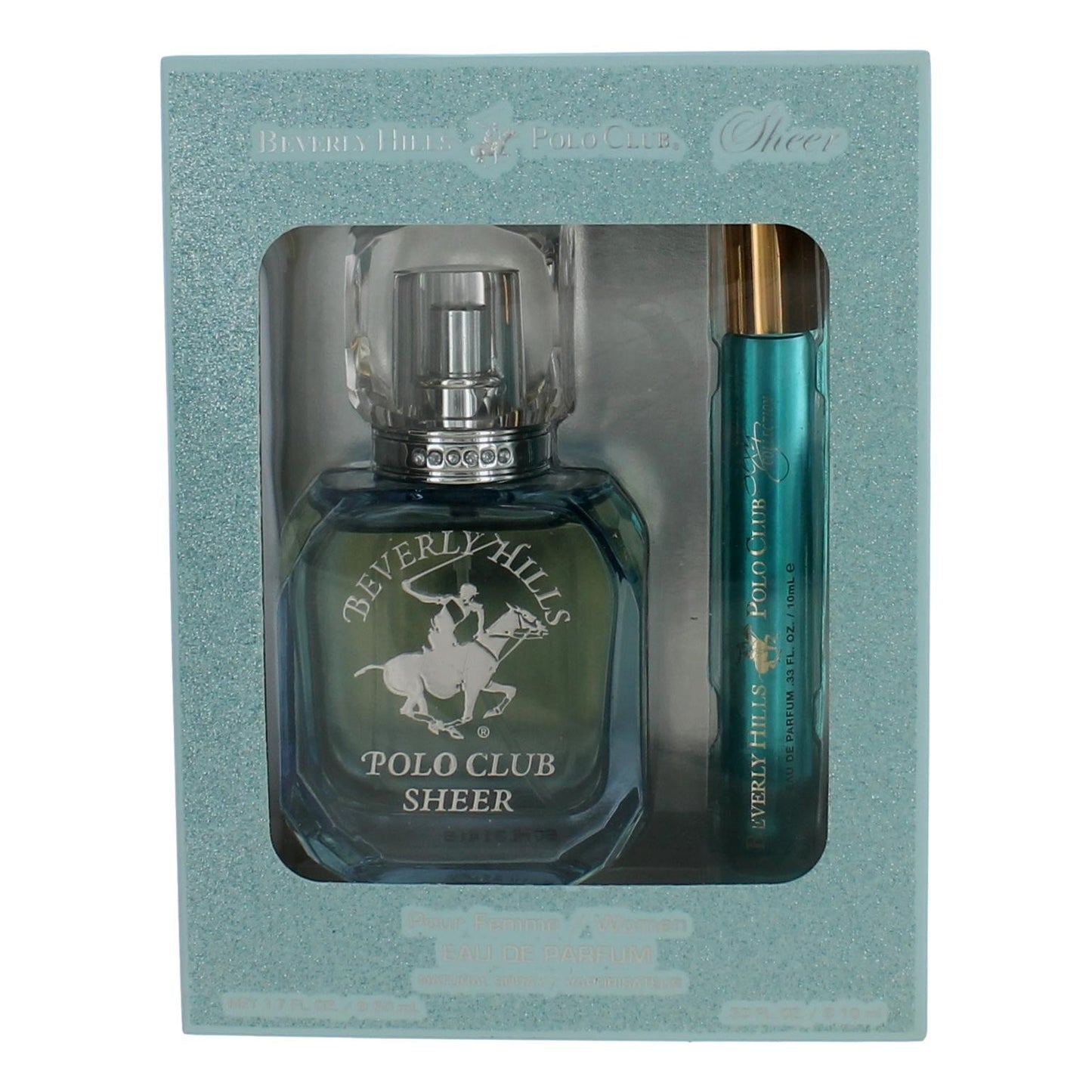 BHPC Sheer by Beverly Hills Polo Club, 2 Piece Set for Women by Beverly Hills Polo Club