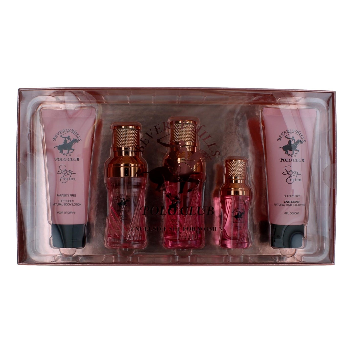 BHPC Sexy by Beverly Hills Polo Club, 5 pc Gift Set for Women. by Beverly Hills Polo Club