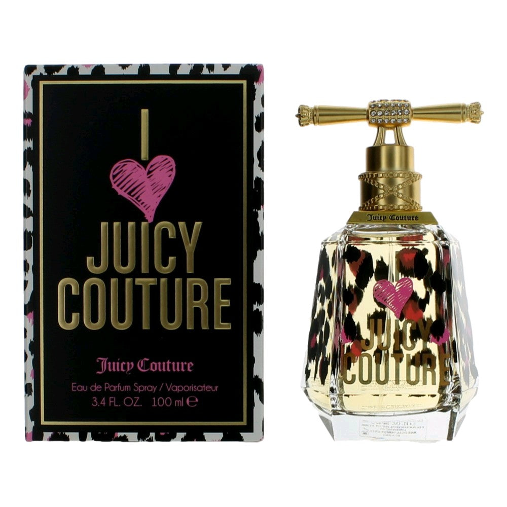 I Love Juicy Couture by Juicy Couture, 3.4 oz EDP Spray for Women by Juicy Couture