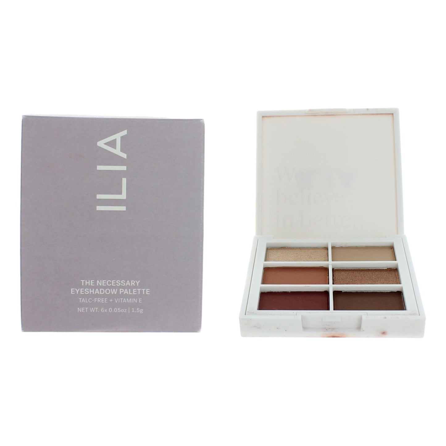ILIA The Necessary Eyeshadow Palette, 6 Shade Eyeshadow Palette - Warm Nude by ILIA