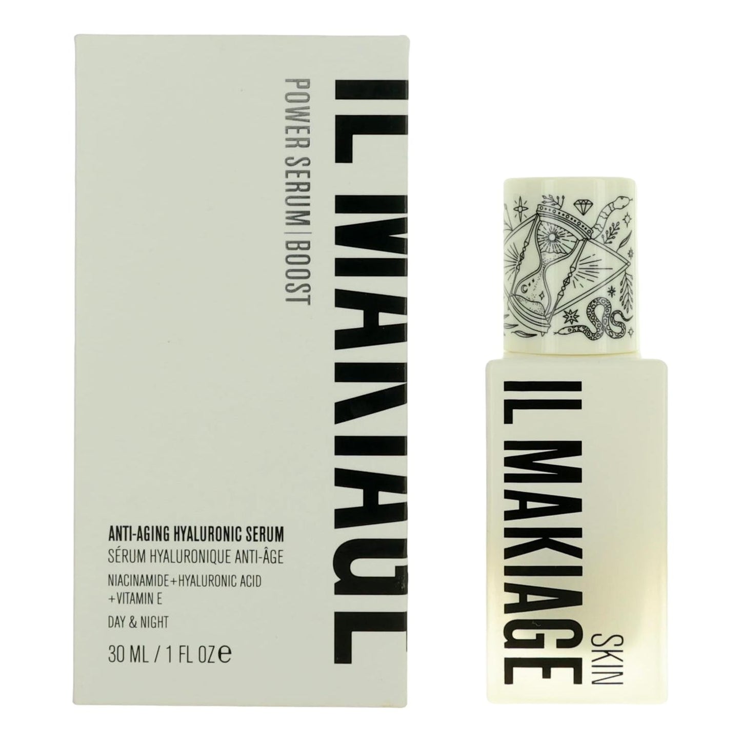 Il Makiage Power Serum Boost by Il Makiage, 1oz Anti-Aging Hyaluronic Serum by Il Makiage