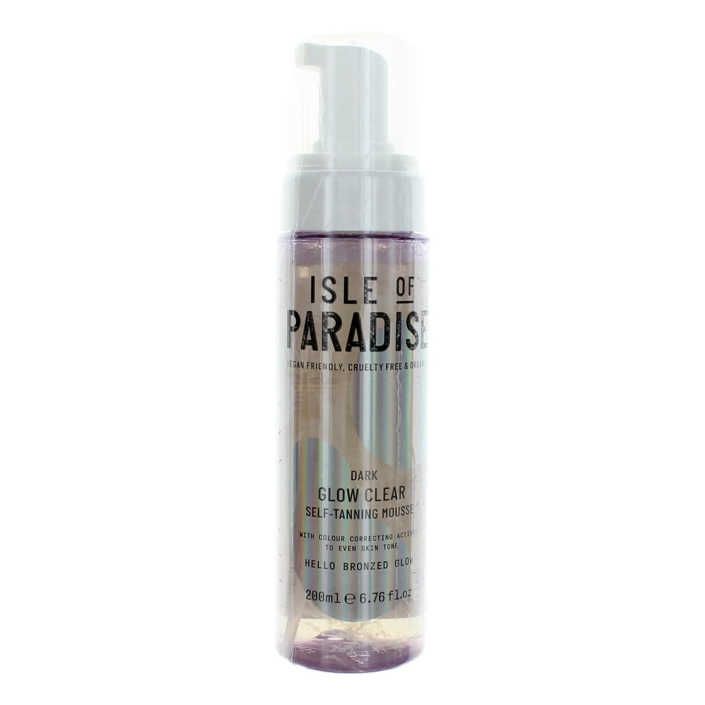 Isle of Paradise Glow Clear, 6.76oz Self Tanning Mousse - Dark by Isle of Paradise