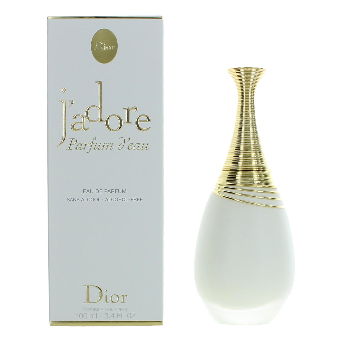 J'adore Parfum D'Eau by Christian Dior, 3.4oz EDP Spray Alcohol Free women by Christian Dior