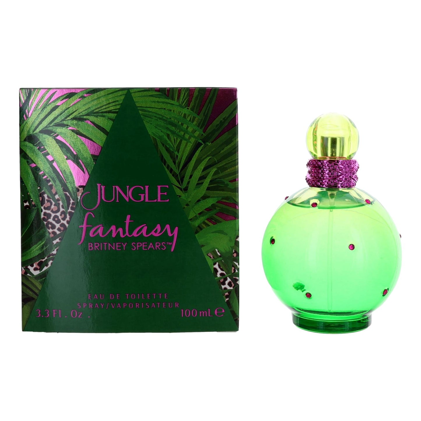 Jungle Fantasy by Britney Spears, 3.3 oz EDT Spray for Women by Britney Spears