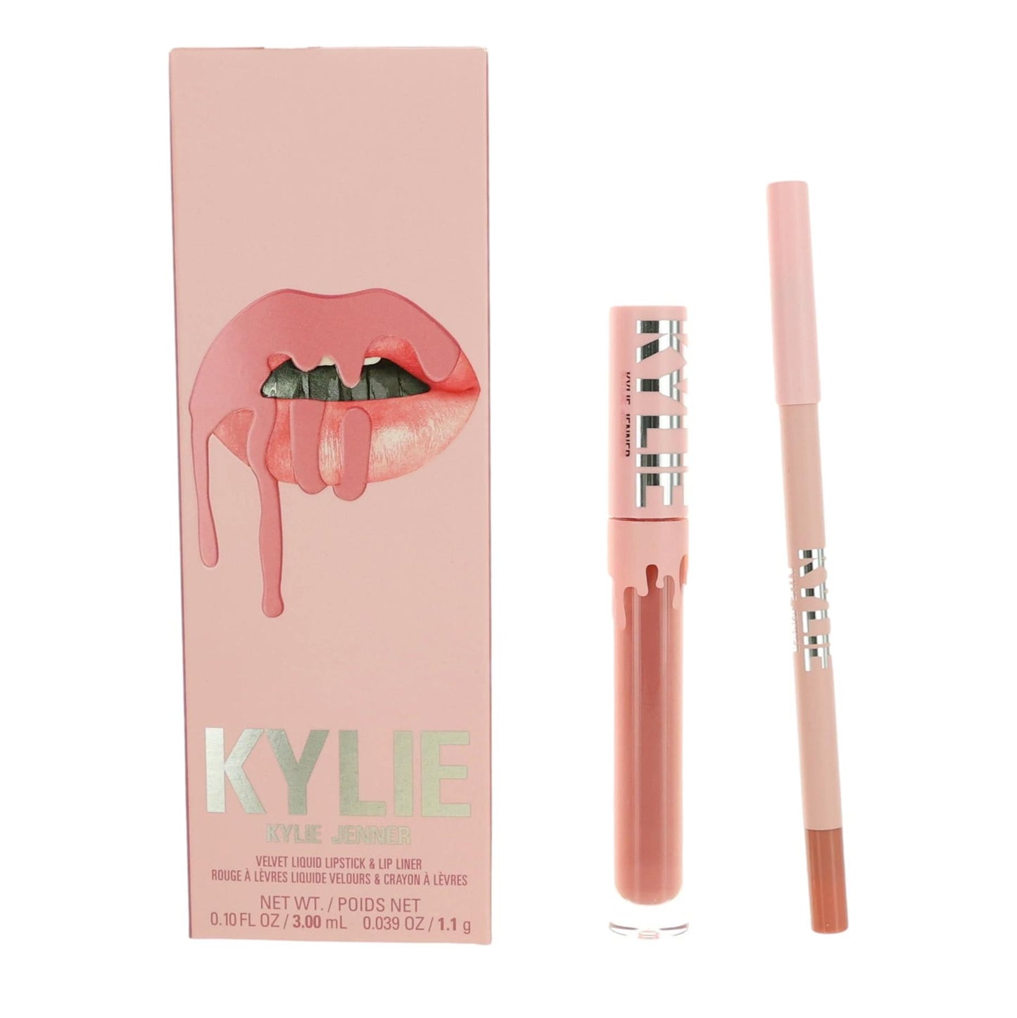 Kylie Matte Velvet Lipstick & Lip Liner by Kylie Jenner, Lip Kit - Charm by Kylie Jenner