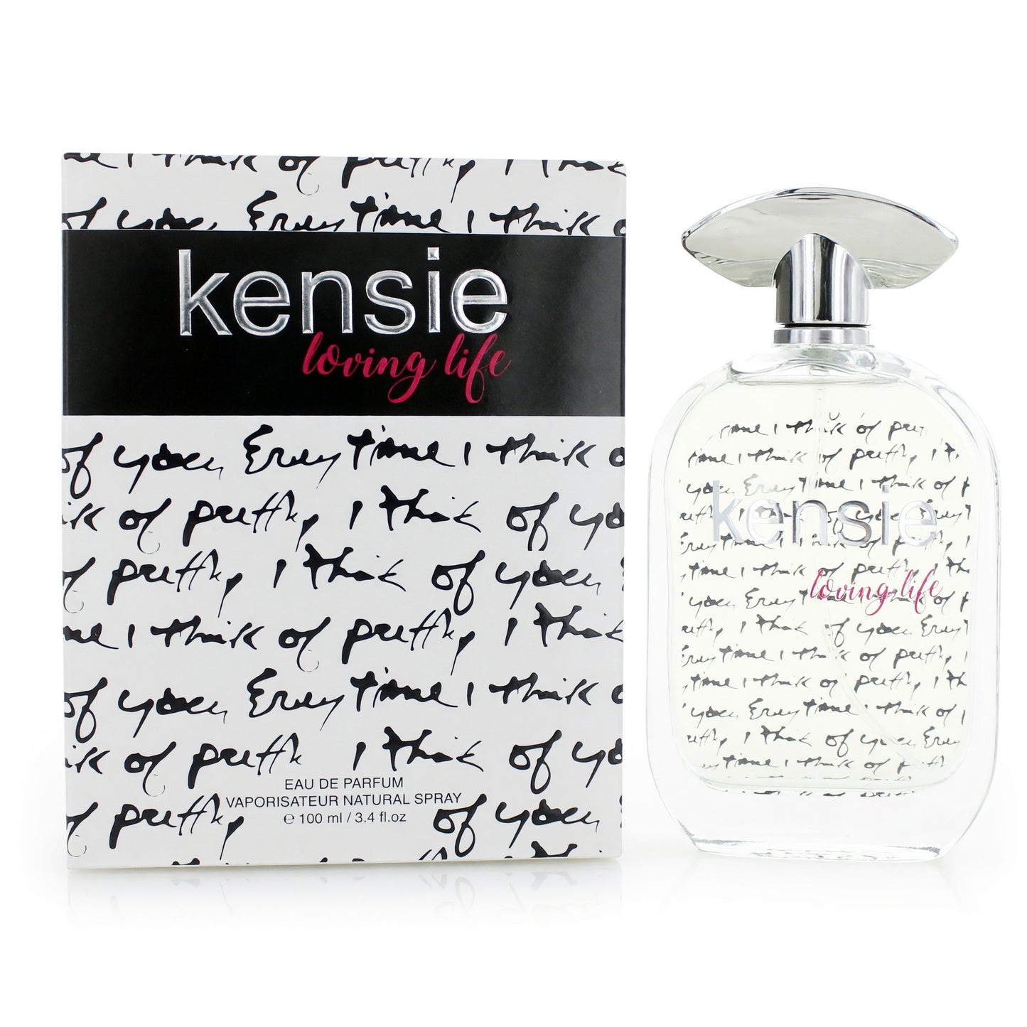 Kensie Loving Life by Kensie, 3.4 oz EDP Spray for Women by Kensie