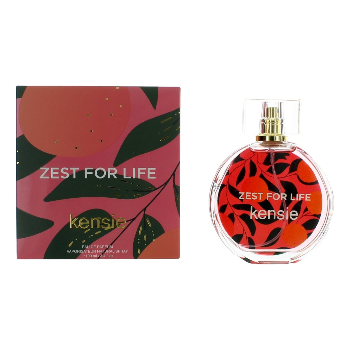 Kensie Zest For Life by Kensie, 3.4 oz EDP Spray for Women by Kensie