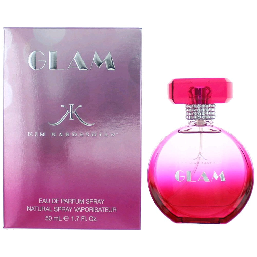 Kim Kardashian Glam by Kim Kardashian, 1.7 oz EDP Spray for Women by Kim Kardashian