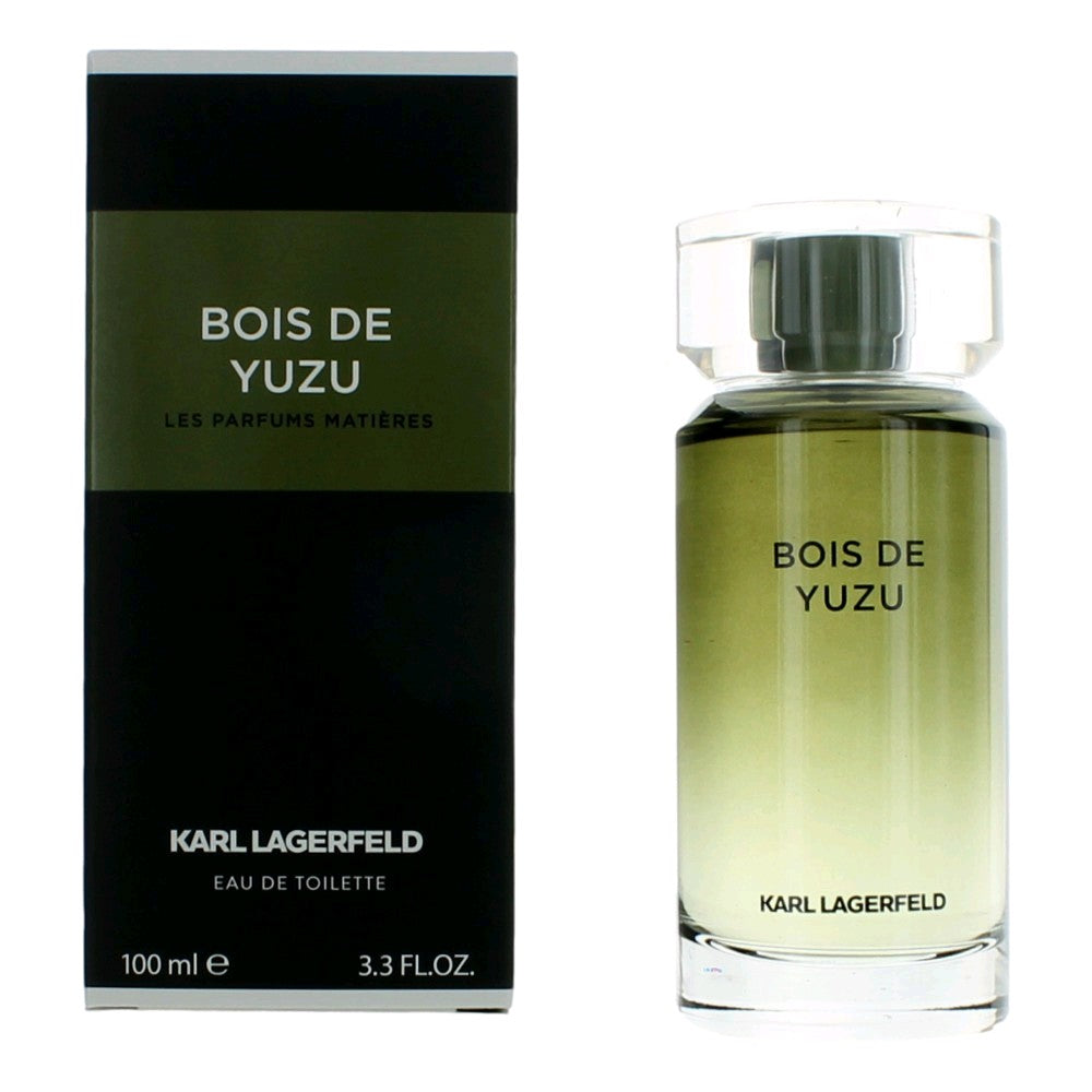 Bois De Yuzu by Karl Lagerfeld, 3.3 oz EDT Spray for Men by Karl Lagerfeld