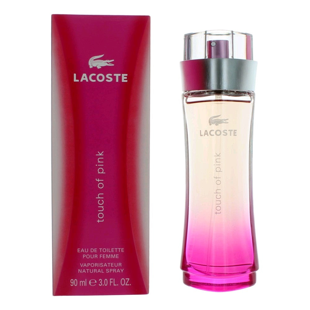 Lacoste Touch of Pink by Lacoste, 3 oz EDT Spray for Women by Lacoste