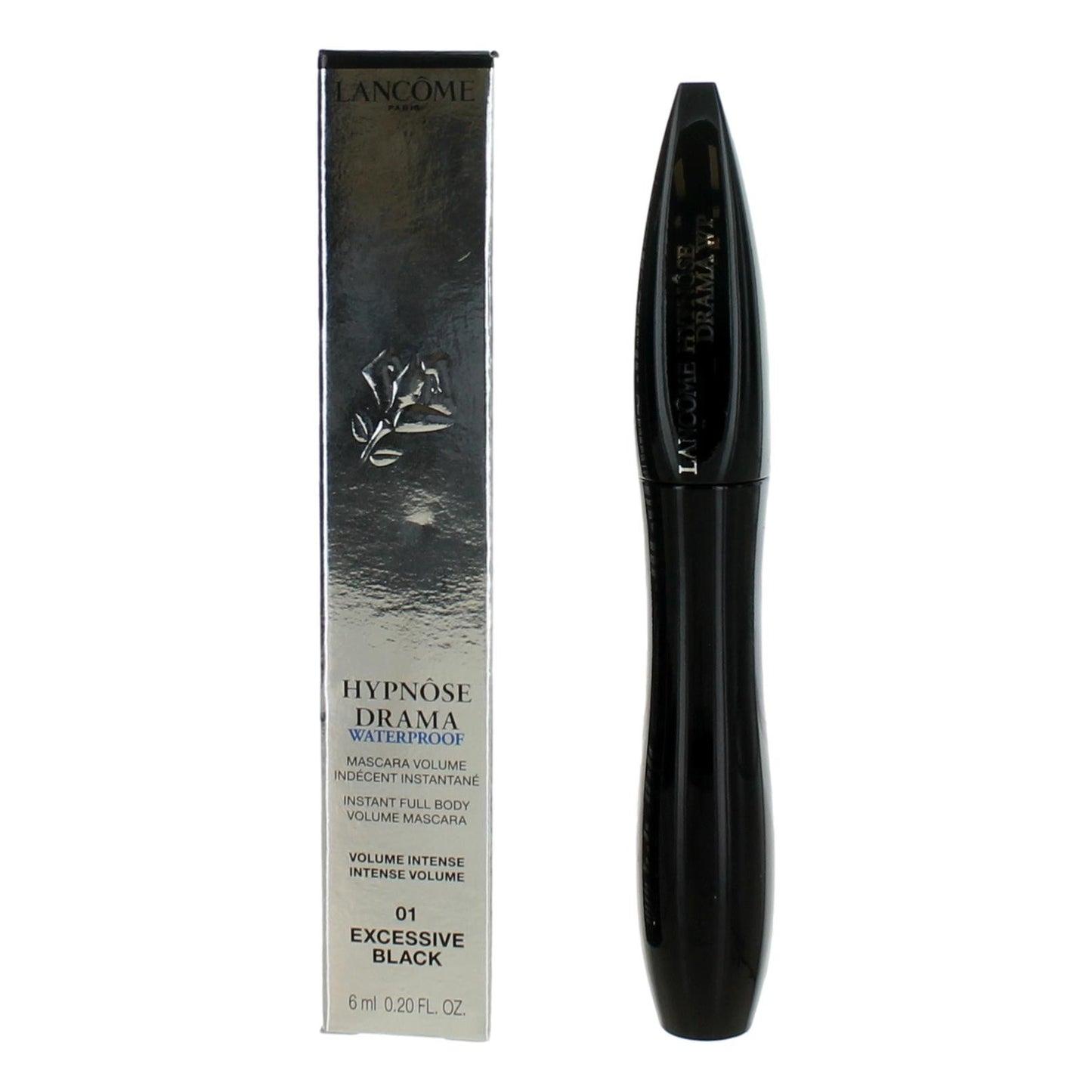 Lancome Hypose Drama, 0.20oz Waterproof Volume Mascara - 01 Excessive Black by Lancome