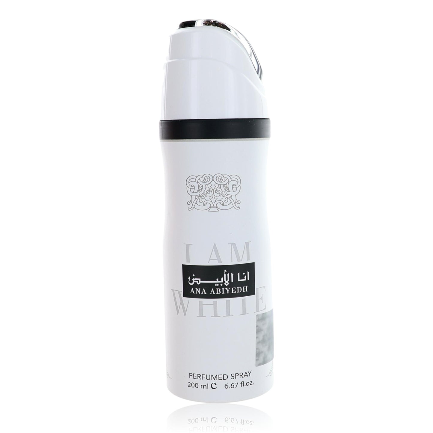 Ana Abiyedh I Am White by Lattafa, 6.7oz Perfumed Deodorant Spray for Unisex by Lattafa