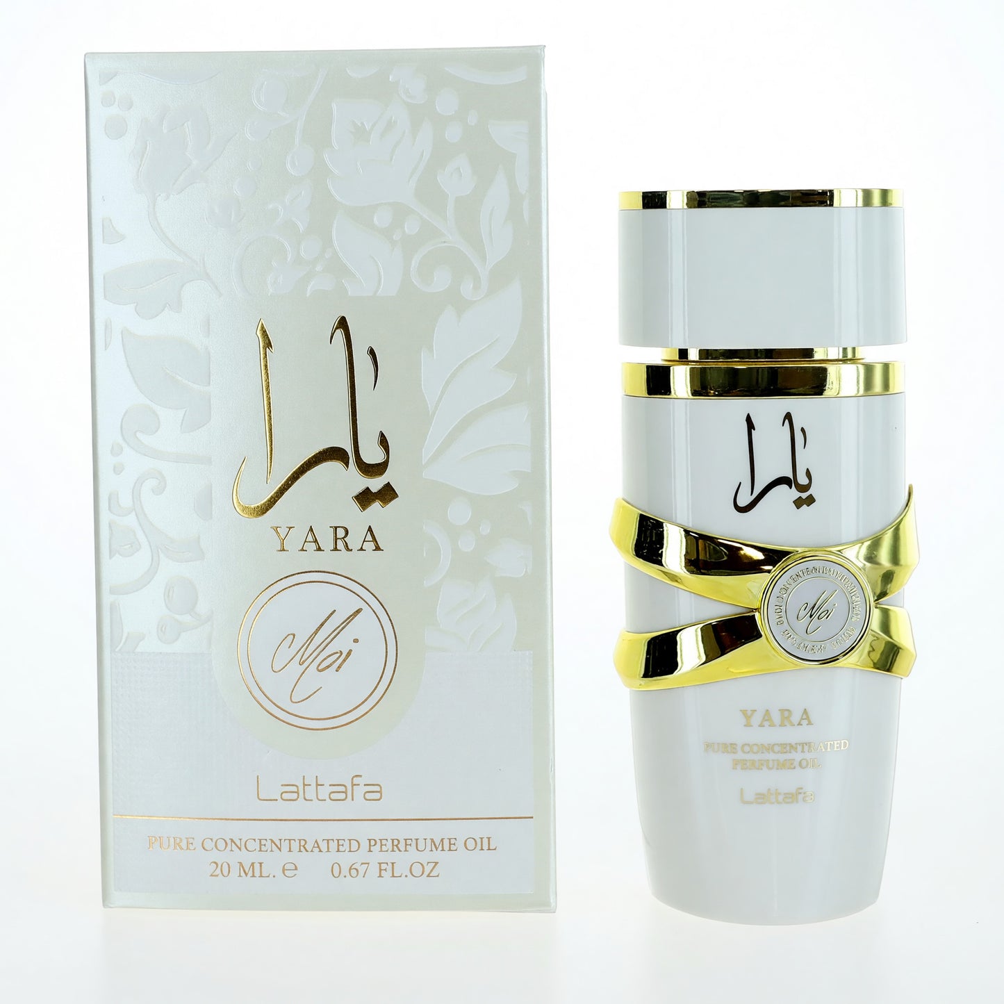 Yara Moi by Lattafa, 0.67 oz Concentrated Perfume Oil for Women by Lattafa
