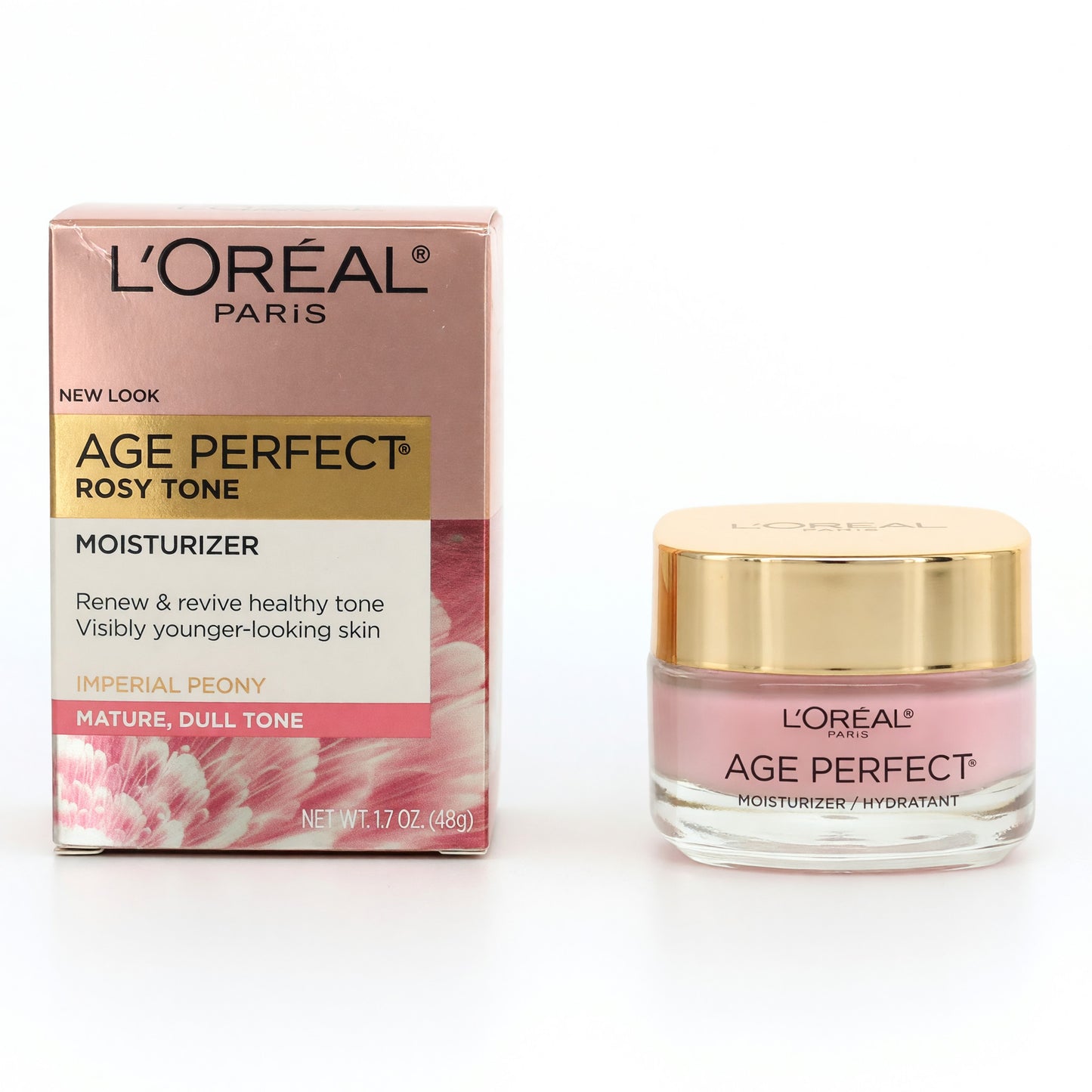 L'Oreal Age Perfect Rosy Tone by L'Oreal, 1.7 oz Moisturizer by L'Oreal