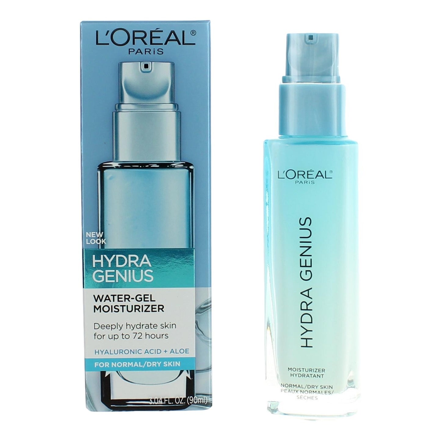 L'Oreal Hydra Genius by L'Oreal, 3.04 oz Water-Gel Moisturizer by L'Oreal
