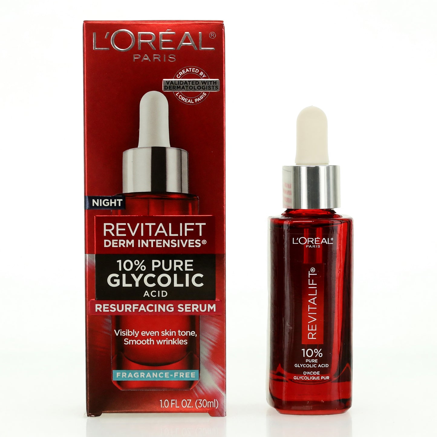 L'Oreal Revitalift Derm Intensives by L'Oreal, 1oz Glycolic Acid Serum by L'Oreal