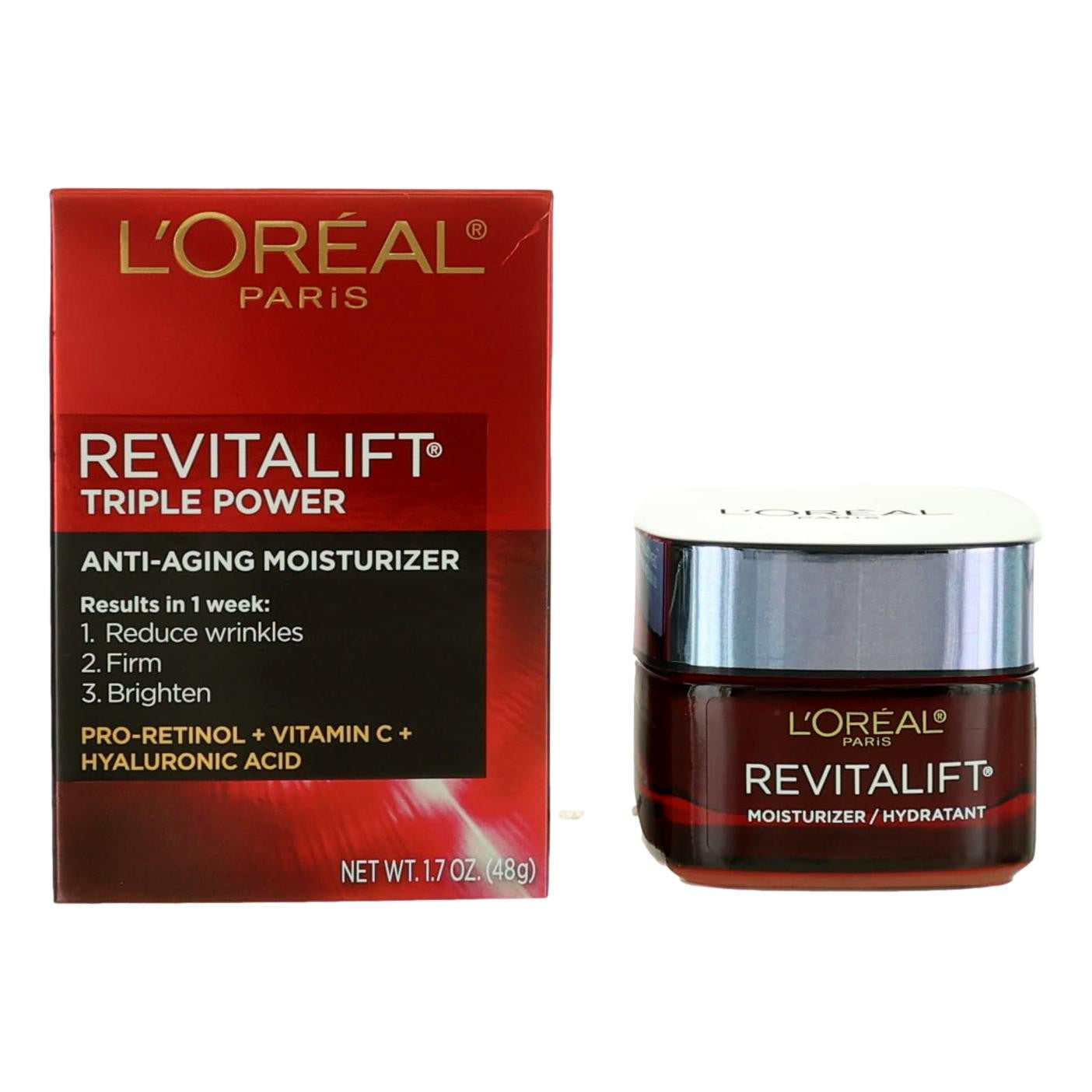 L'Oreal Revitalift Triple Power by L'Oreal, 1.7oz Anti-Aging Moisturizer by L'Oreal