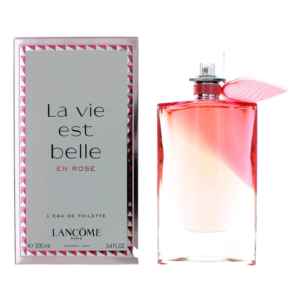 La Vie Est Belle En Rose by Lancome, 3.4 oz EDT Spray for Women by Lancome