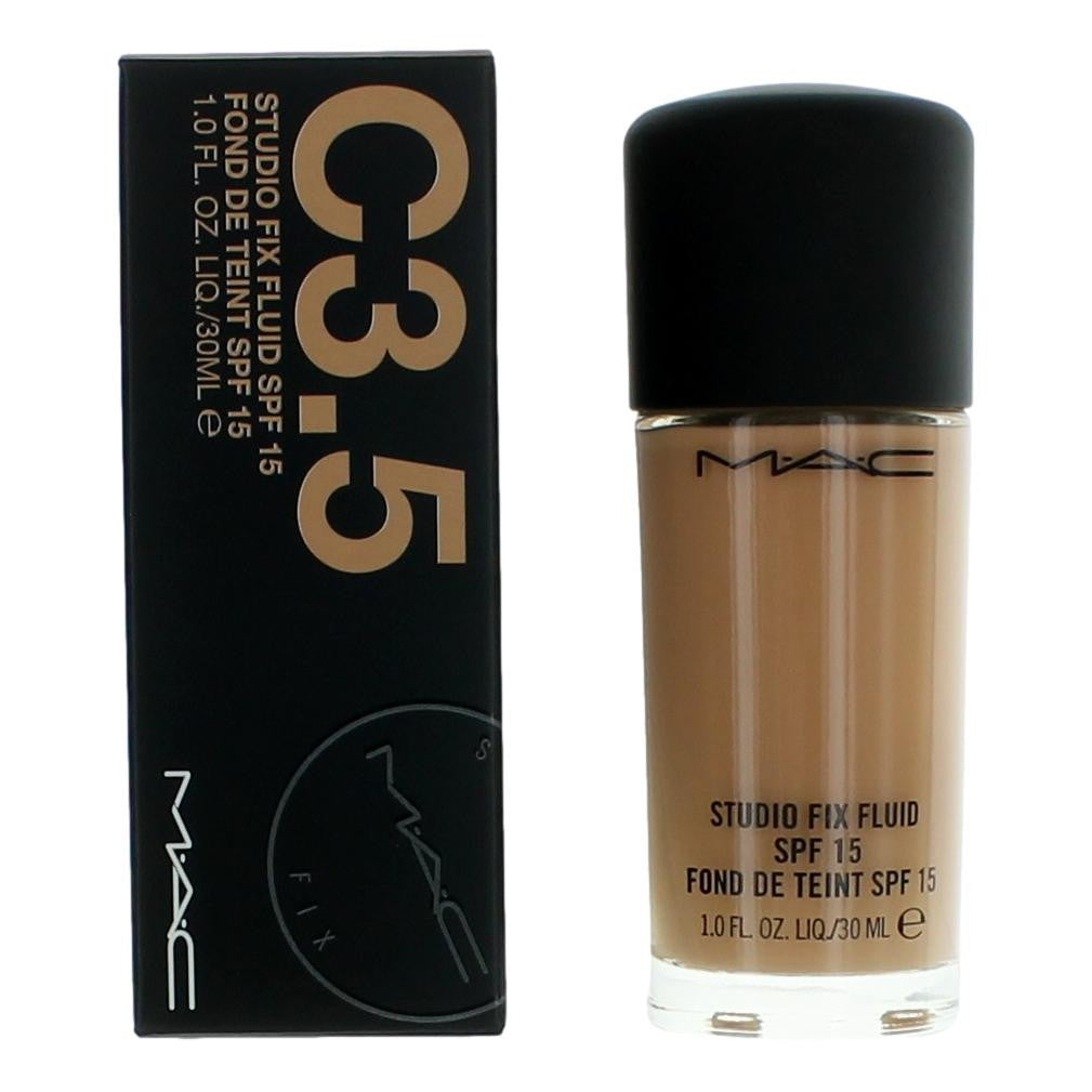 MAC Studio Fix Fluid by MAC, 1 oz Foundation SPF15- C3.5 by MAC