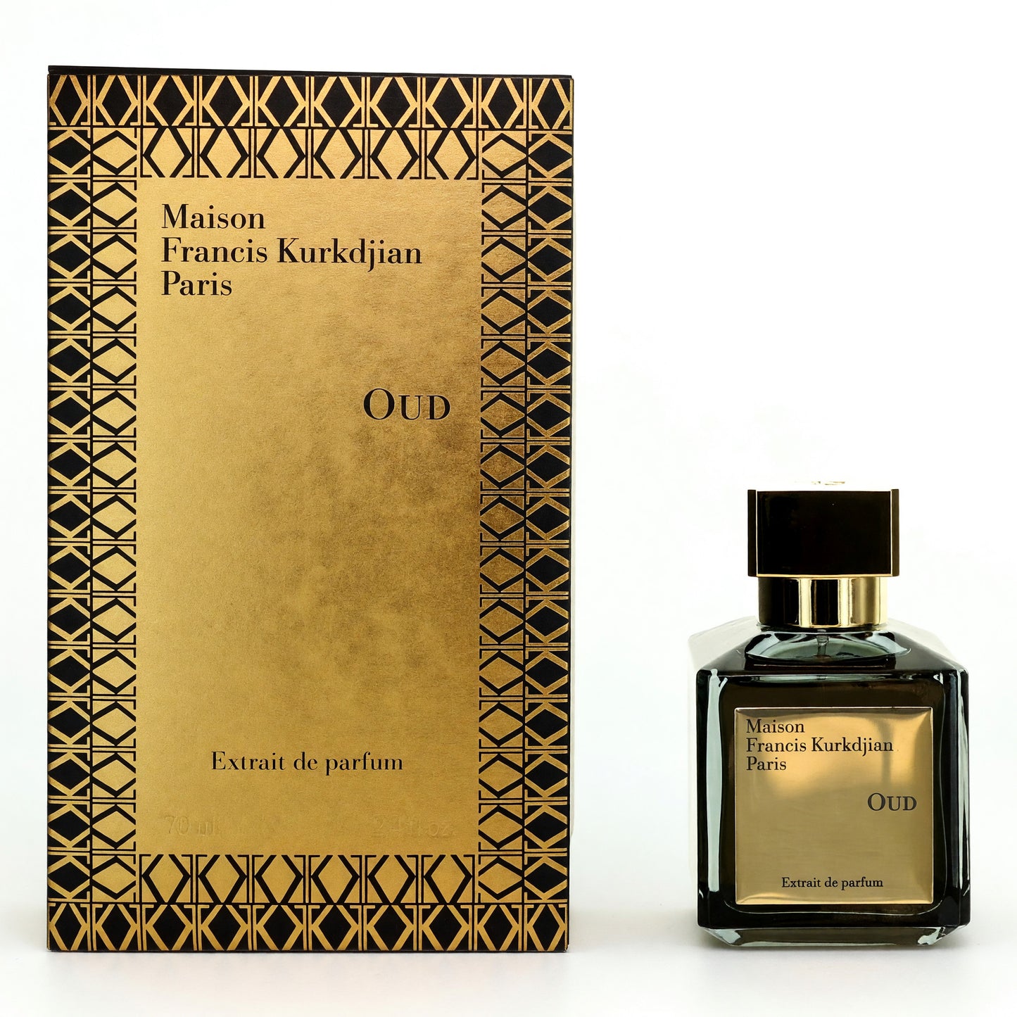 Oud by Maison Francis Kurkdjian, 2.4oz Extrait de Parfum Spray for Unisex by Maison Francis Kurkdjian