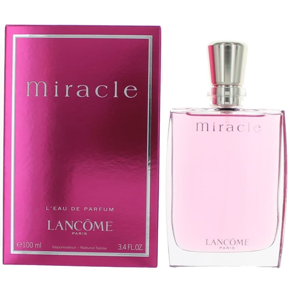 Miracle by Lancome, 3.4 oz L'EDP Spray for Women by Lancome