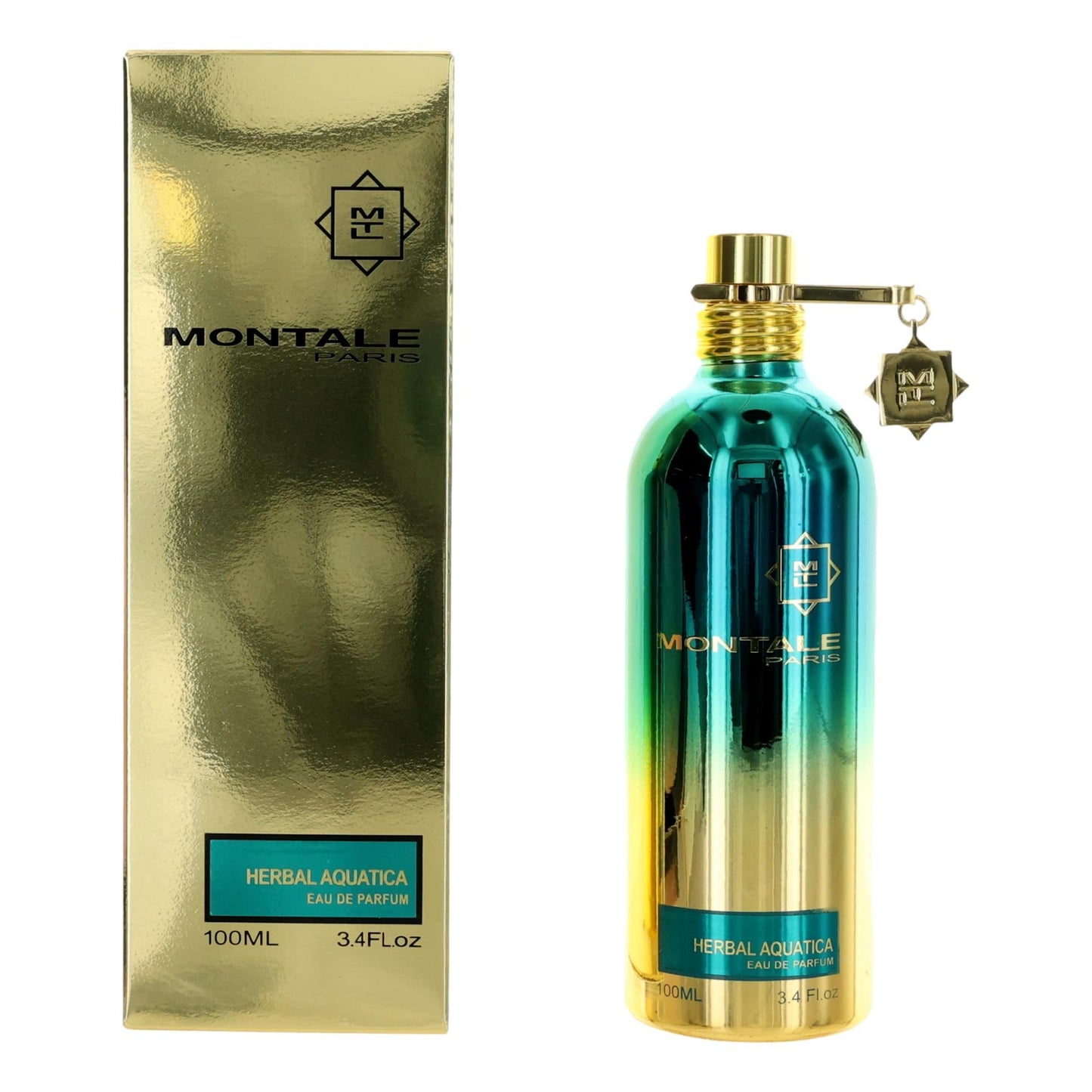 Montale Herbal Aquatica by Montale, 3.4 oz EDP Spray for Unisex by Montale