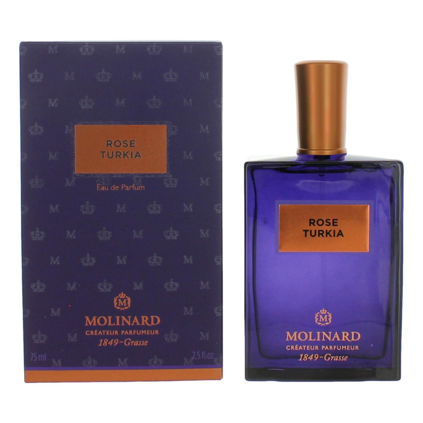 Rose Turkia by Molinard, 2.5 oz EDP Spray for Unisex by Molinard
