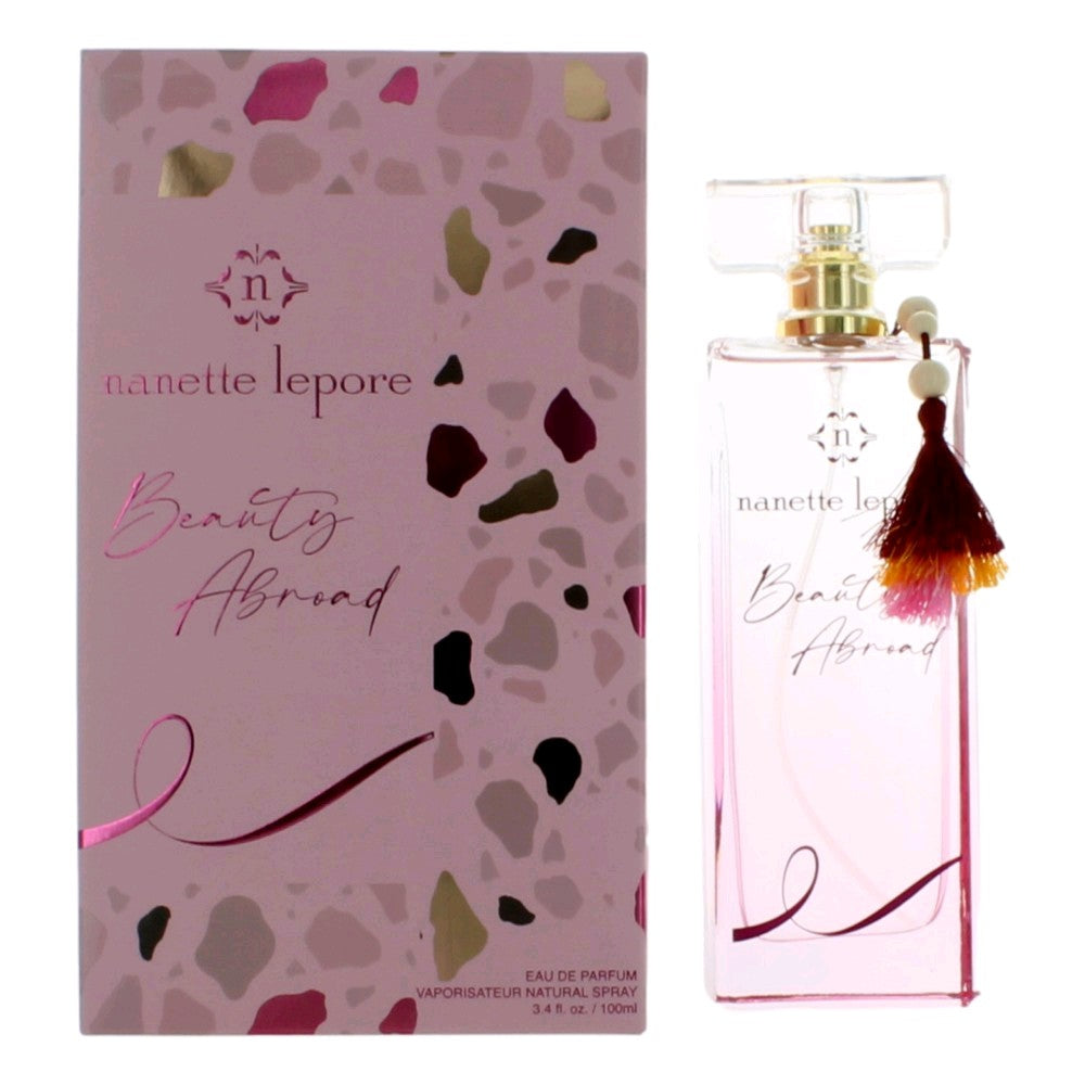 Beauty Abroad by Nanette Lepore, 3.4 oz EDP Spray for Women by Nanette Lepore