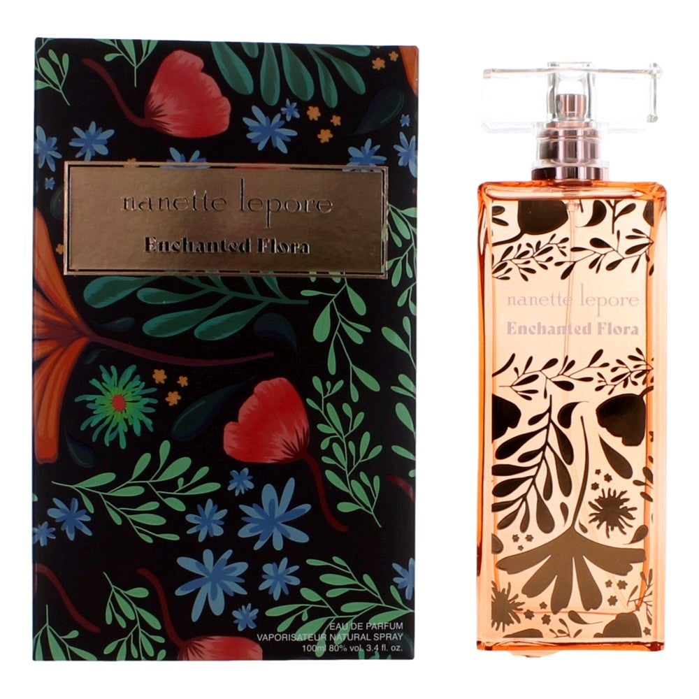 Enchanted Flora by Nanette Lepore, 3.4 oz EDP Spray for Women by Nanette Lepore