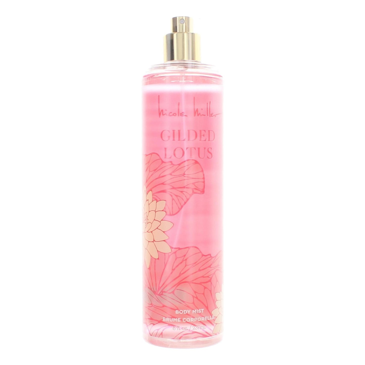 Gilded Lotus by Nicole Miller, 8 oz Body Mist for Women by Nicole Miller