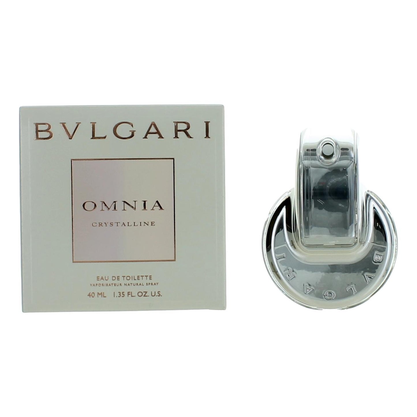 Omnia Crystalline by Bvlgari, 1.35 oz EDT Spray For Women by Bvlgari