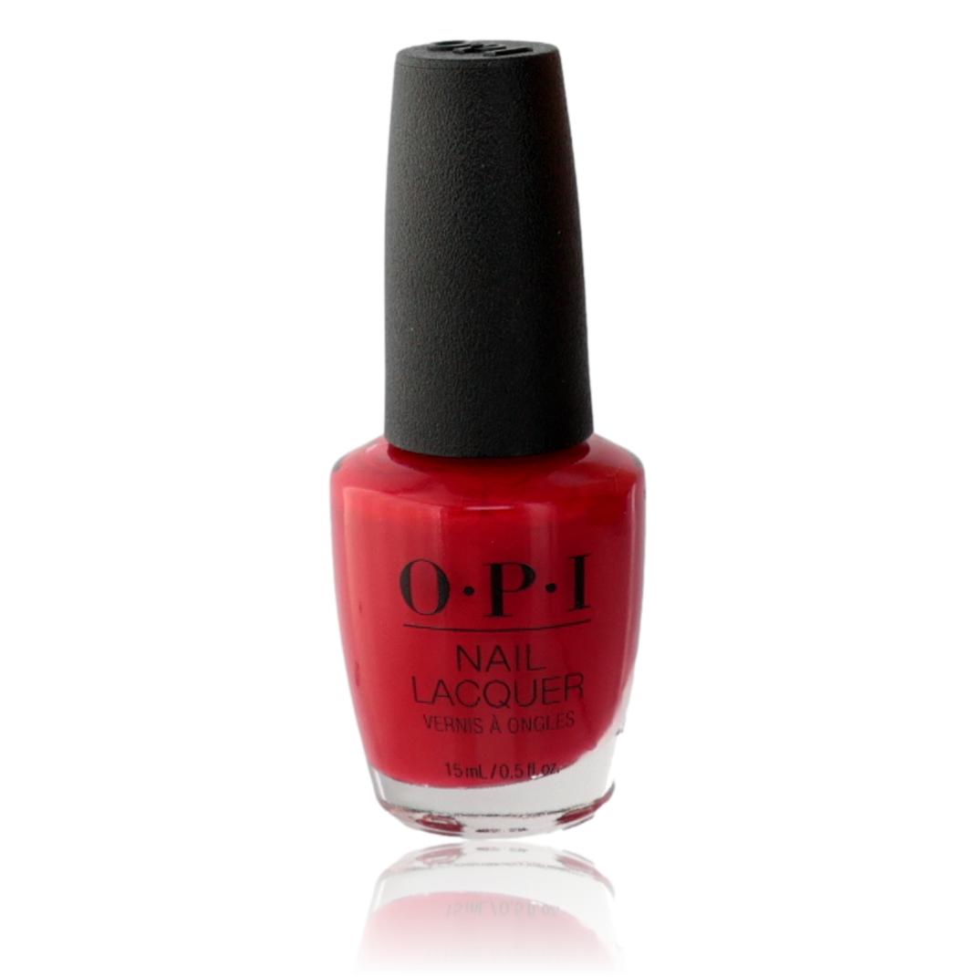 OPI Nail Lacquer by OPI, .5 oz Nail Color- Big Apple Red by OPI