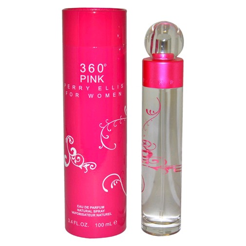Perry Ellis 360 Pink by Perry Ellis, 3.4 oz EDP Spray for Women by Perry Ellis