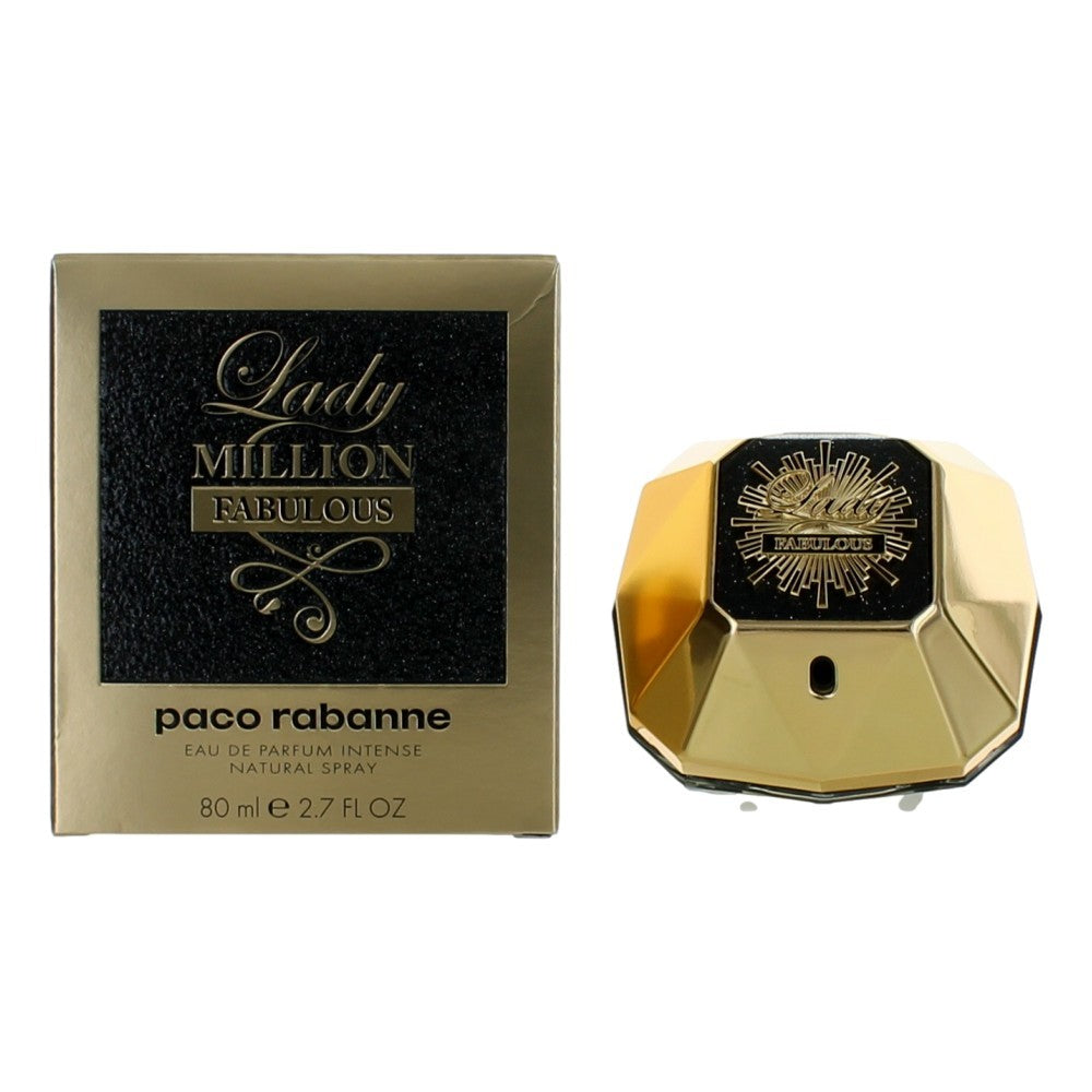 Lady Million Fabulous by Paco Rabanne, 2.7 oz EDP Spray for Women by Paco Rabanne